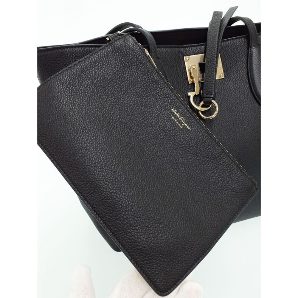 Salvatore Ferragamo Gancini Tote Bag - Picture 7 of 9